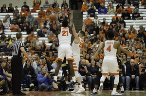 SU dominated Pittsburgh in the first half and held on to win by 11. 