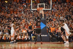 Syracuse hit only 8-of-33 3-pointers in its last meeting against Louisville, which outscored SU 18-14 in overtime to win it. 